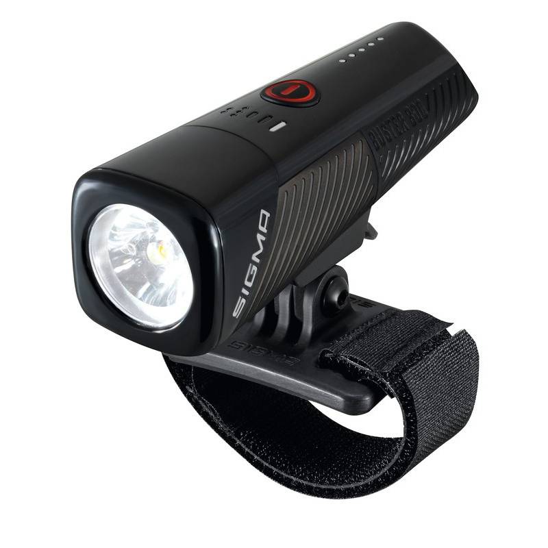 SIGMA LED-Helmlampe Buster 800HL schwarz, schwarz