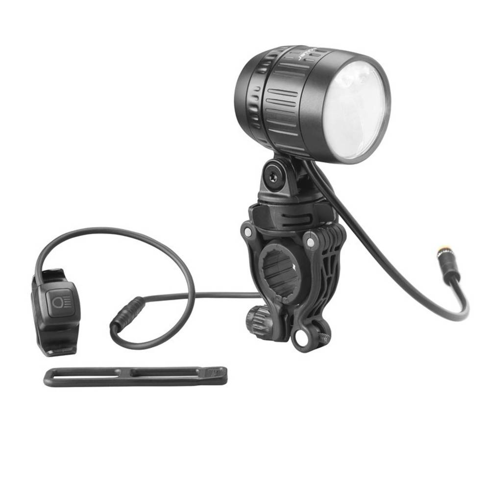 Busch & Müller LED-Scheinw. Q-XM Speed 120/170 Lux schwarz, schwarz