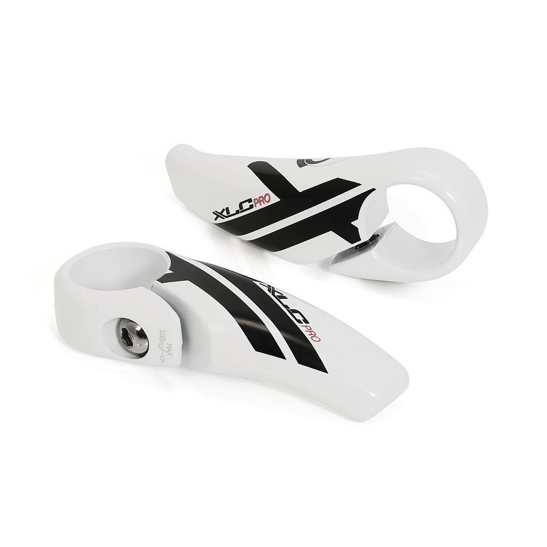 XLC Pro Bar-Ends gerade BE-A14, 83 mm, weiß