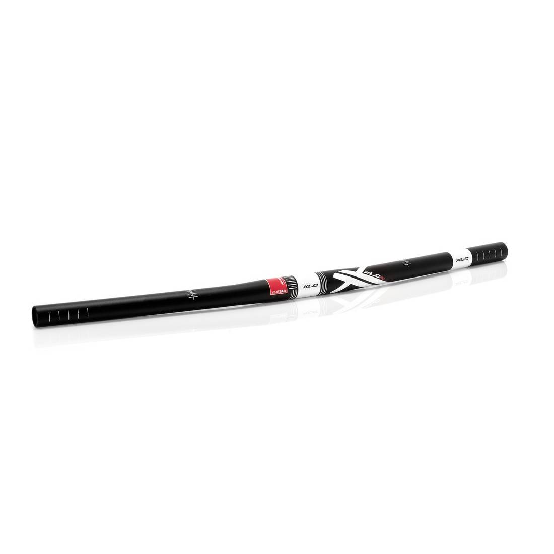 XLC HB-M14 Pro Flat-Bar MTL Lenkerbügel Ø 25,4 mm, 600 mm, 9°, schwarz/matt