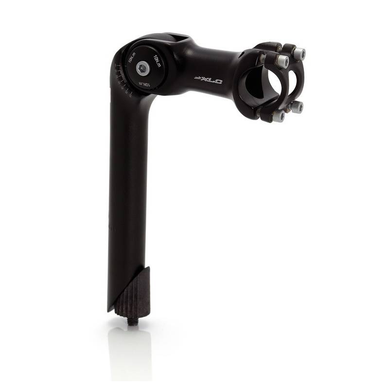 XLC ST-T02 1-1/8" Vorbau, Schaft: 180 mm, Länge: 80 mm, Lenker: 25,4 mm, Alu, schwarz