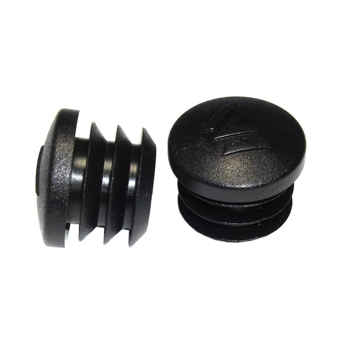 ergotec 05571001 Lenker-Endstopfen zum Einschlagen 19mm per Paar, schwarz