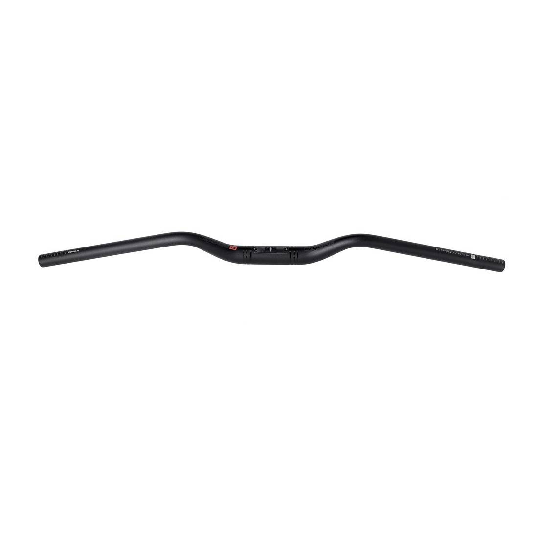 ergotec 16780001 Lenkerbügel M-Bar Sport Alu, Ø 31,8mm, 780mm, schwarz/matt, 14°, schwarz
