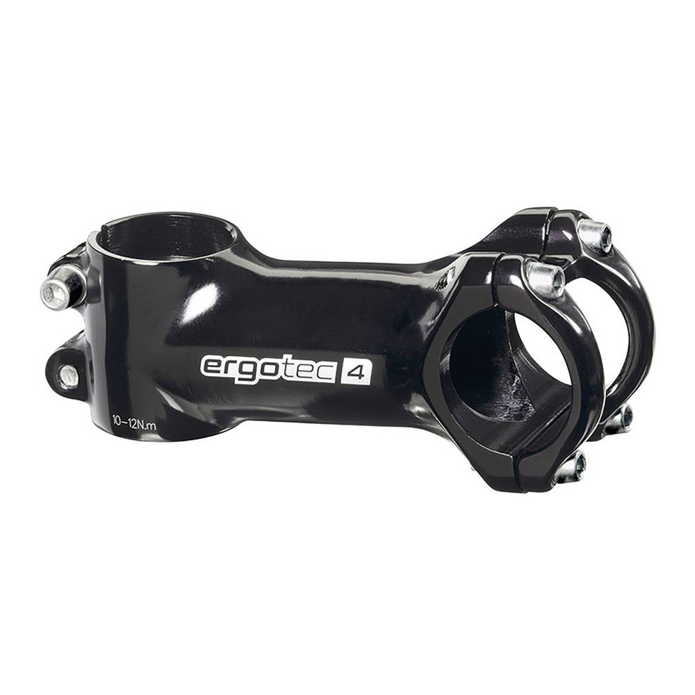 ergotec 1-1/8" A-Head Vorbau "High Crab 2", Länge: 165 mm / 35°, Lenker: 31,8 mm, Alu, schwarz