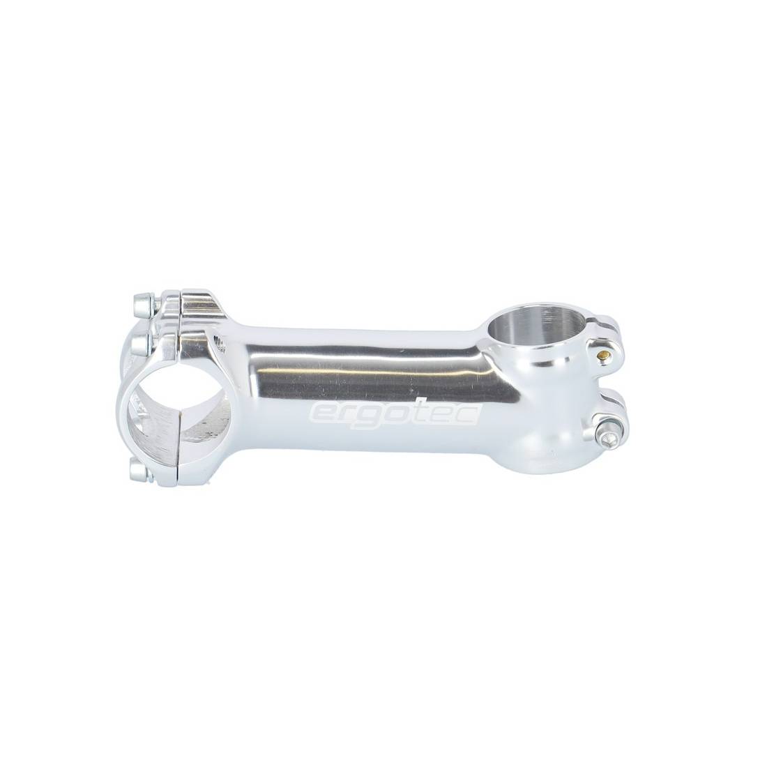 ergotec 1-1/8" A-Head Vorbau "Shark", Länge: 110 mm / 7°, Lenker: 31,8 mm, Alu, silber