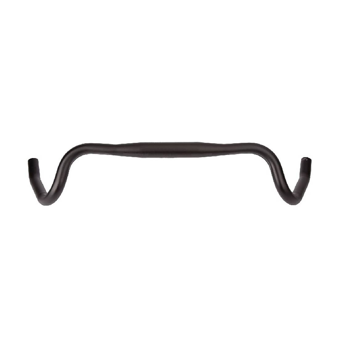 ergotec Lenkerbügel H-Bar Gravel Alu, Ø 31,8mm, 480/620mm schwarz 21°, schwarz