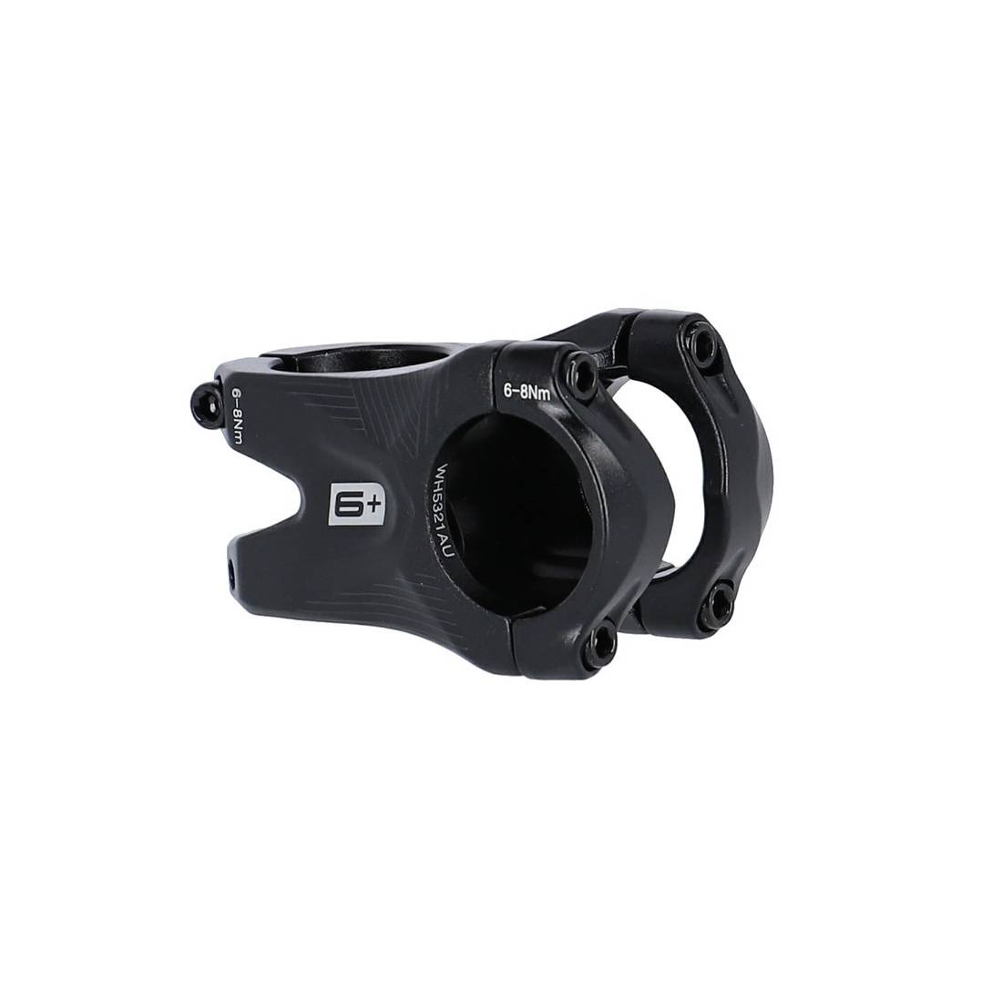ergotec 1-1/8" A-Head Vorbau "BASS", Länge: 45 mm, Lenker: 31,8 mm, Alu, SL6+, schwarz