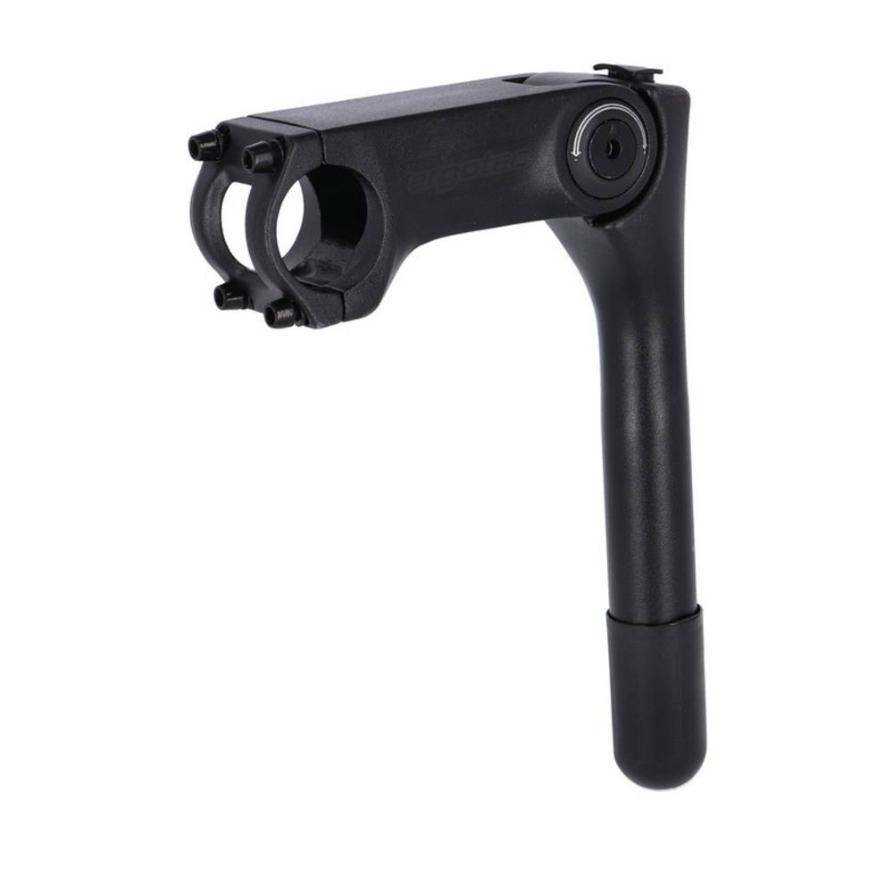 ergotec Vorbau Sepia XL 31,8 SL5 Alu,Ø25,4mm,Ausl.110mm, SL180mm, schwarz
