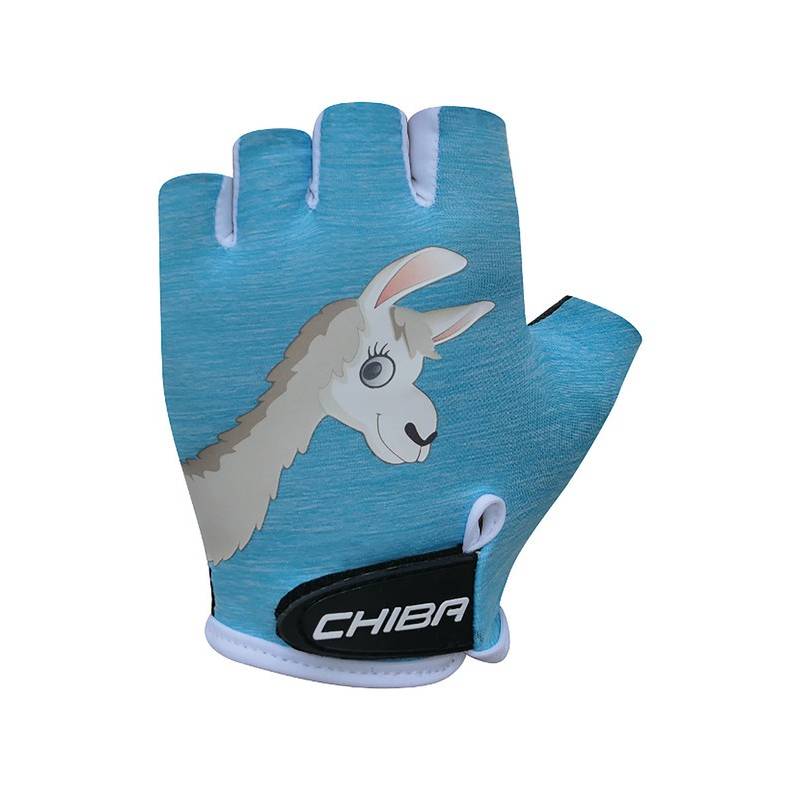 CHIBA Kinderhandschuh Cool Kids Gr. S / 4, Lama/türkis, türkis (1 Paar)