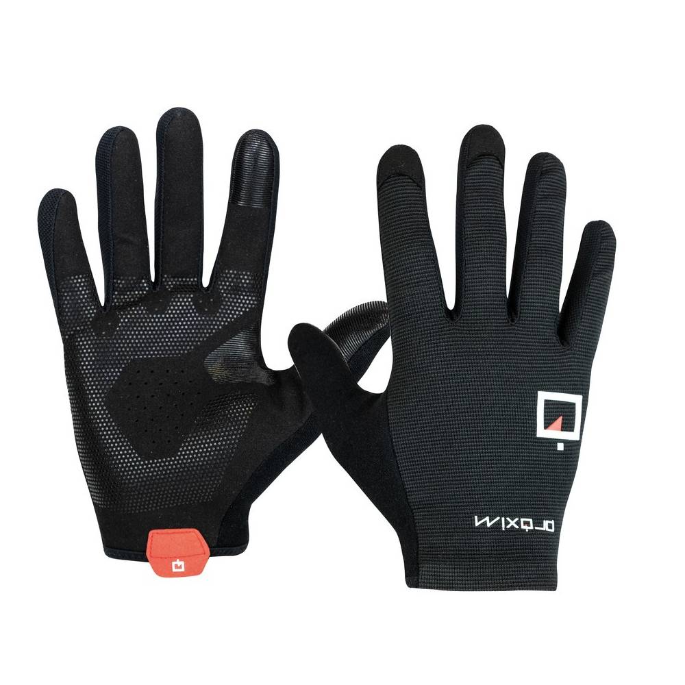prologo Handschuh "Proxim" Long Fingers, Größe: M, unisex, schwarz/grau (1 Paar)