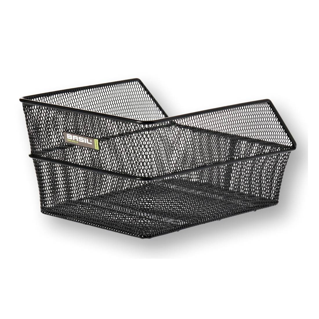 Basil 11177 Cento Hinterradkorb S Schultasche 31,5x21,5x17cm, engmaschig, schwarz