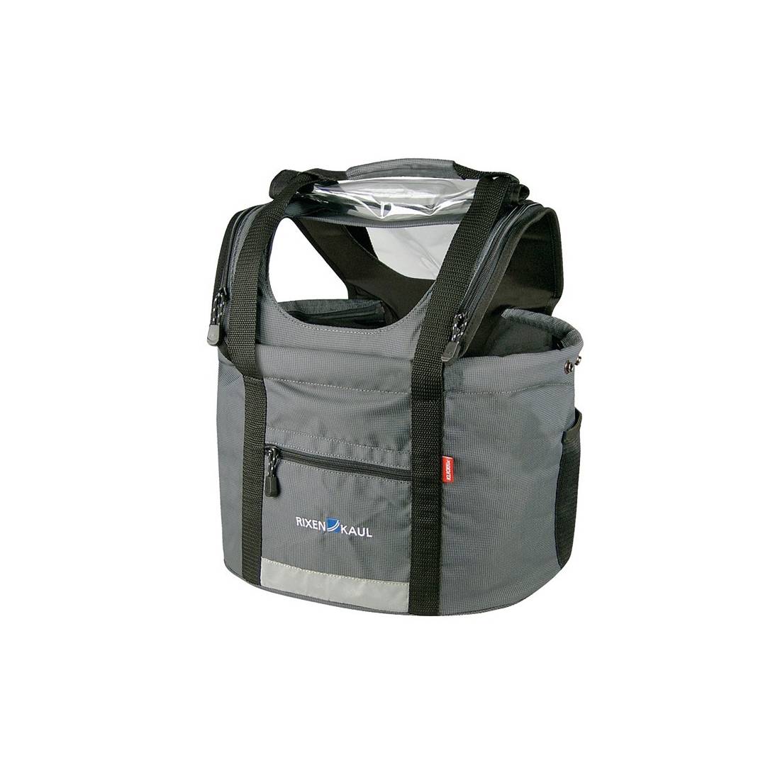 KLICKfix 0302GR Hundeshopper Doggy 38x29x25/40cm, 24 l, grau