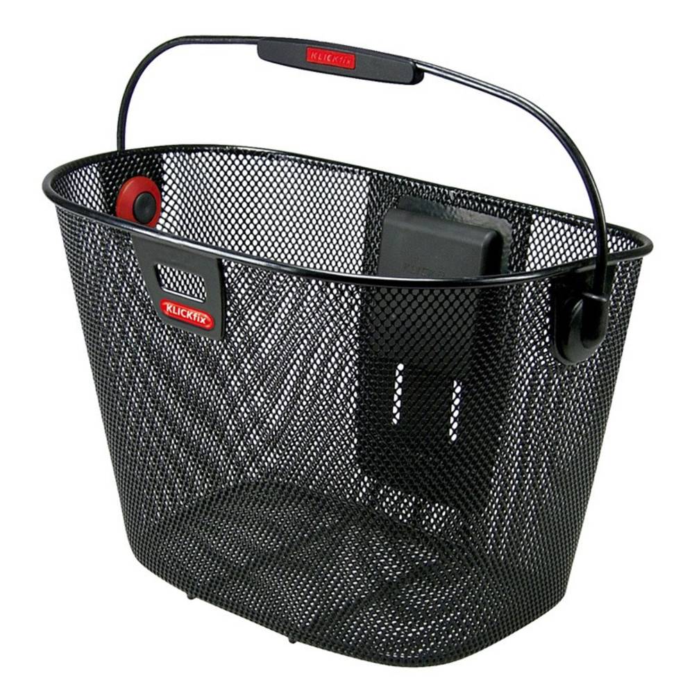 KLICKfix 0387KLIK Vorderradkorb Unilux 35x25x26cm, engmaschig, schwarz