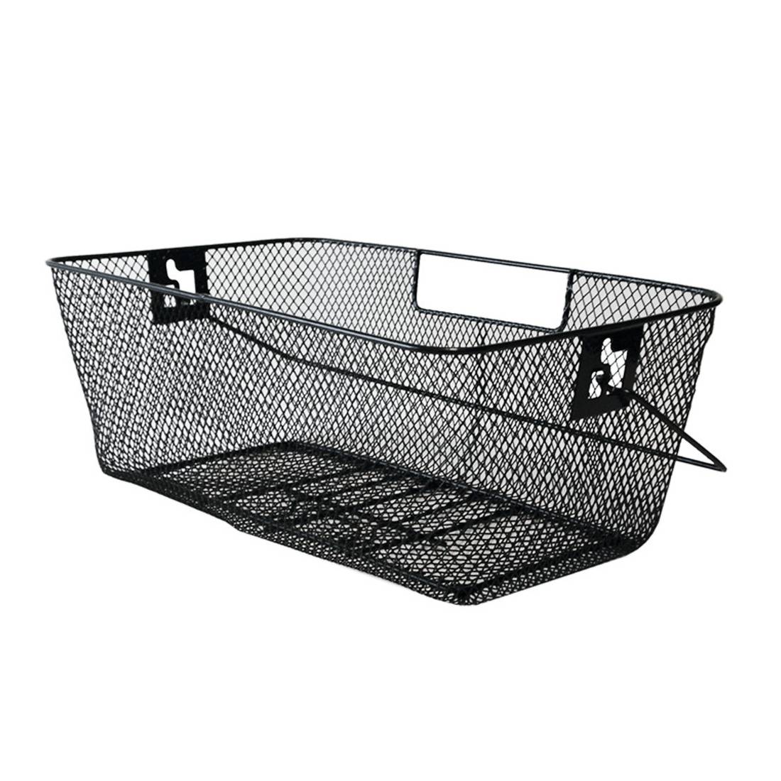 Winora 10032 Hinterradkorb für Schultasche 46x27x18cm, engmaschig, schwarz