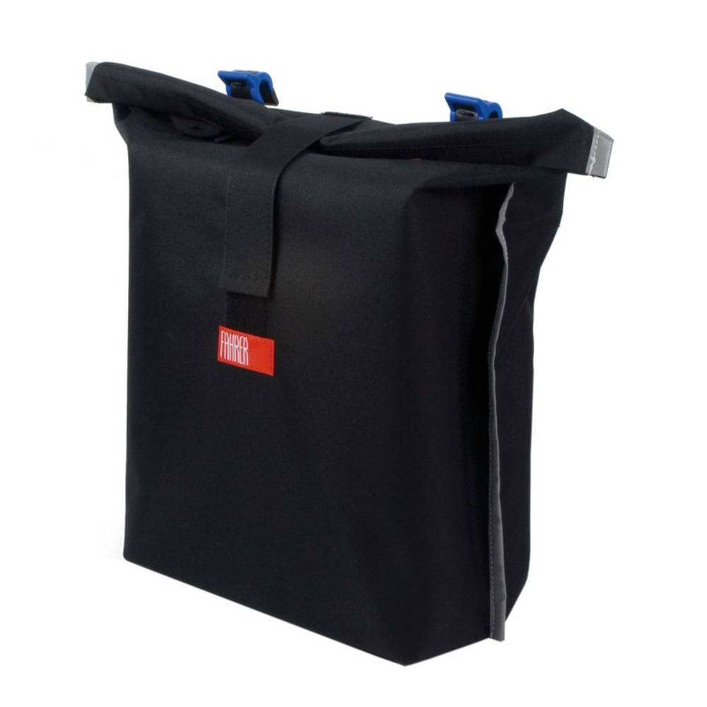 FAHRER KSM Gepäckträgertasche Konsum, schwarz