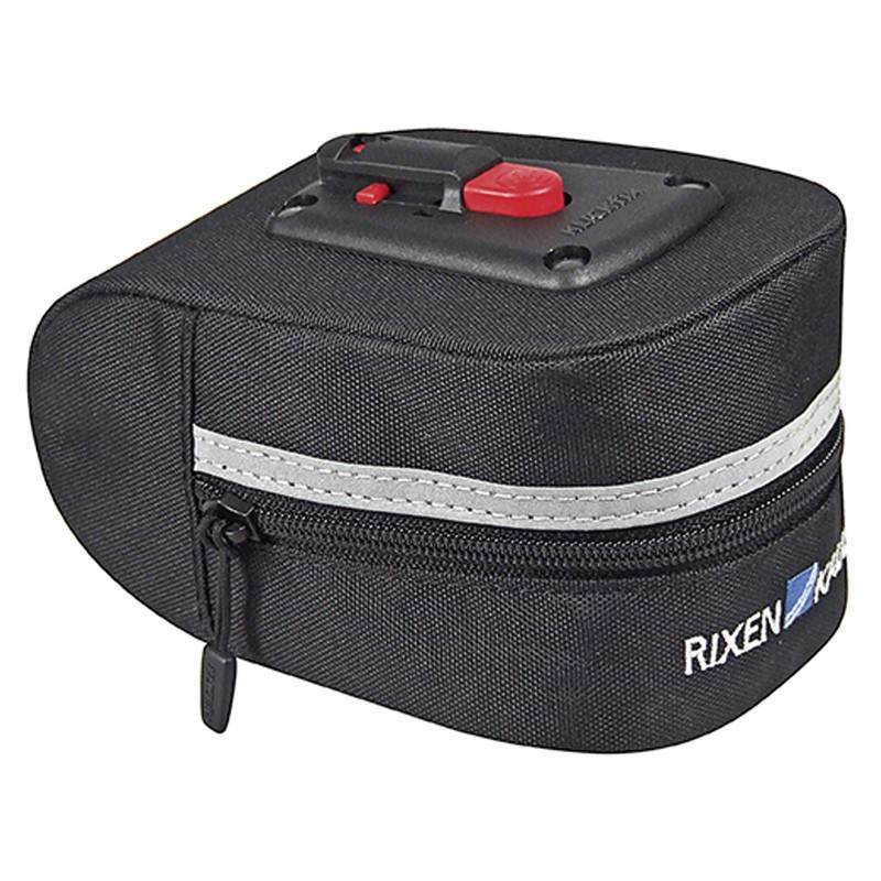 KLICKfix 0294S Satteltasche Micro 100 10x7x15cm, inkl. Adapter, schwarz