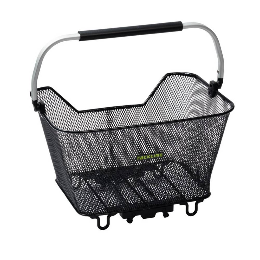 Racktime 13016 Baskit Deluxe System Korb Baskit Deluxe, 23 Liter, 43 x 31 x 24,5 cm, mit SnapitAdapter, schwarz