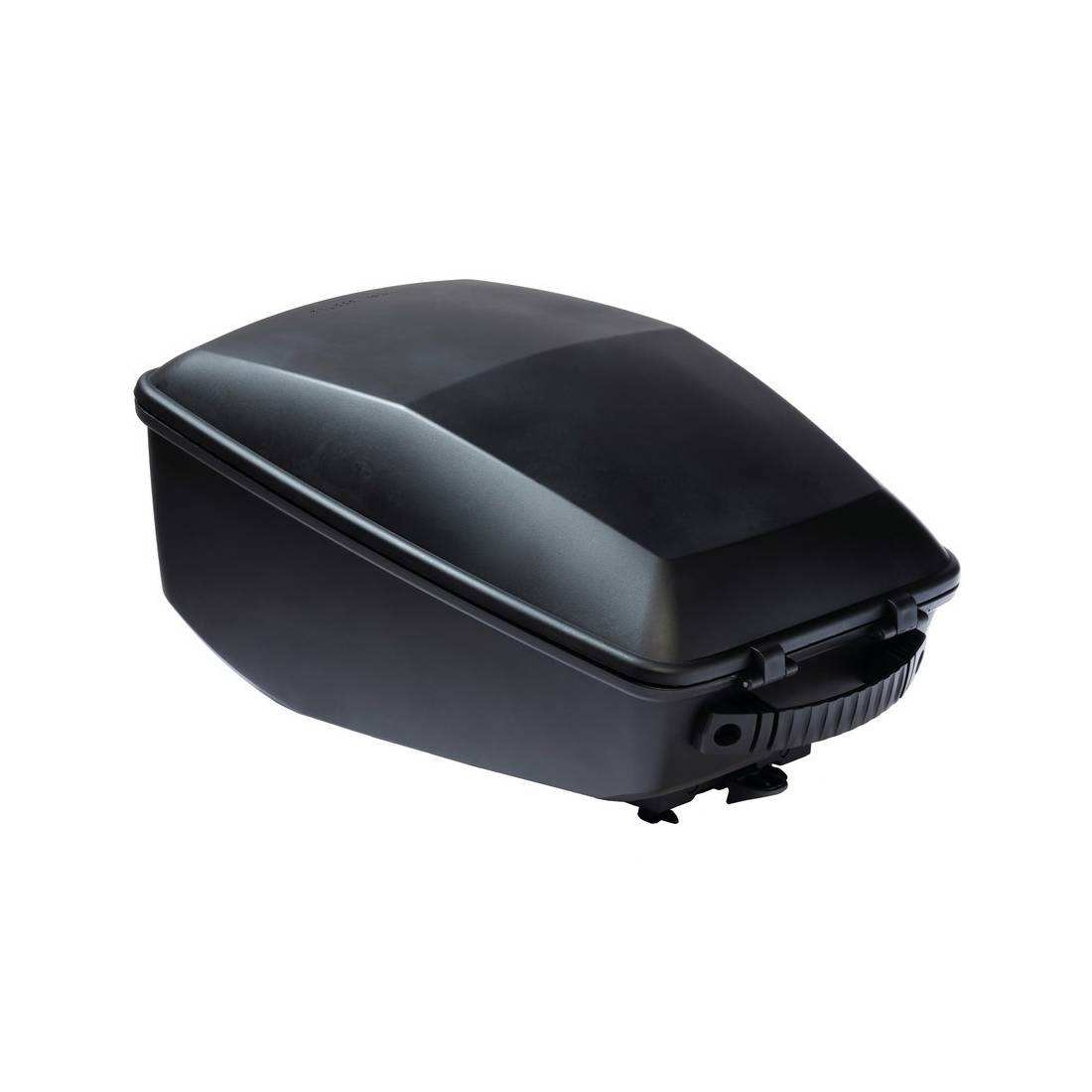 Racktime 44800 System Box "Tour", 13,3 Liter, 22 x 27 x 38 cm, mit Snapit-Adapter, schwarz