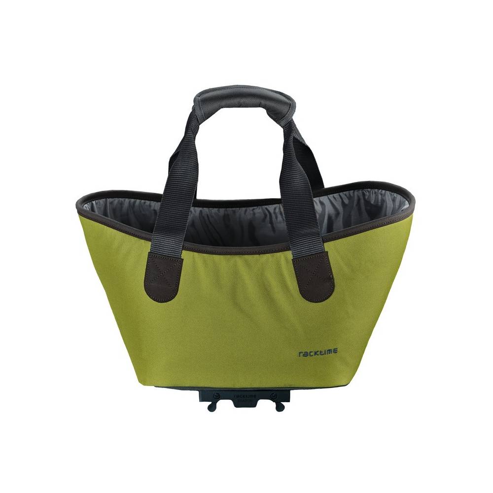 Racktime System Einkaufstasche Agnetha, mit Snapit Adapter, lime