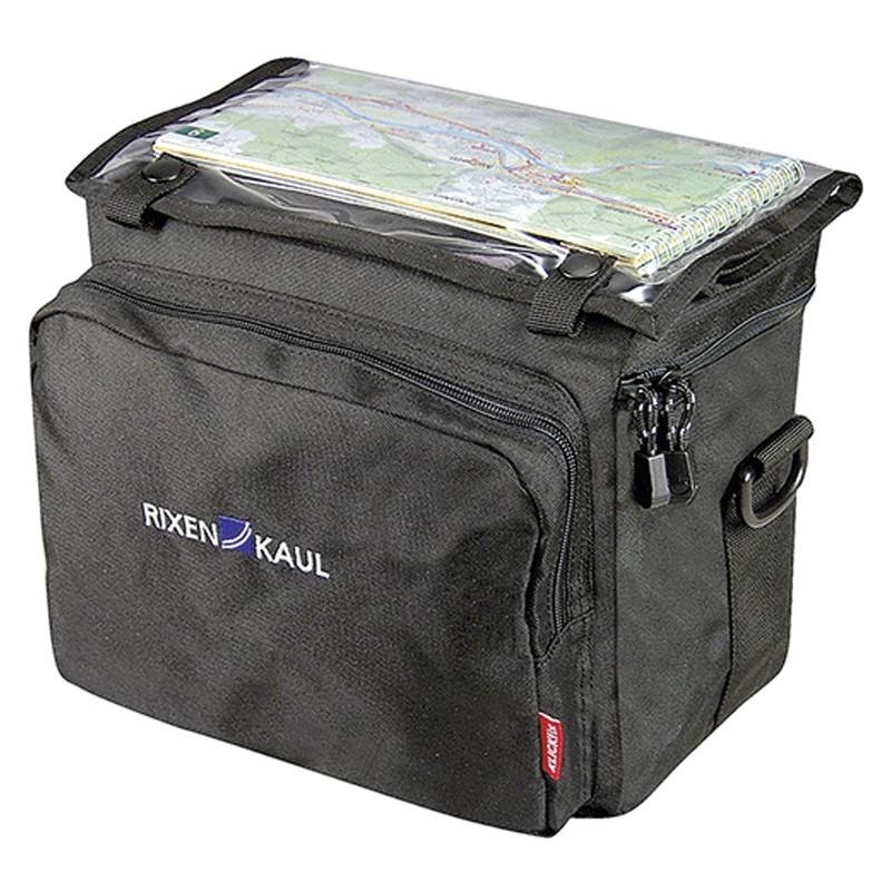 KLICKfix Lenker-Tasche Daypack Box, 26x22x16cm, ohne Lenkeradapter, schwarz