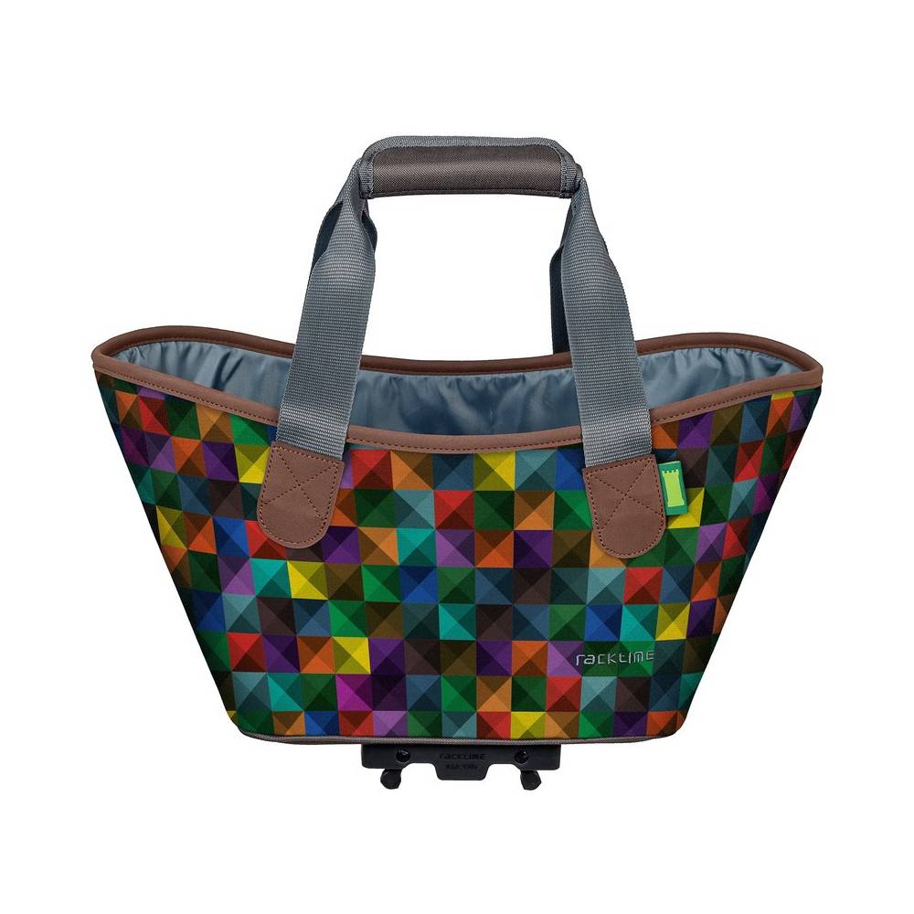 Racktime System Einkaufstasche Agnetha parrot, mit Snapit Adapter, bunt