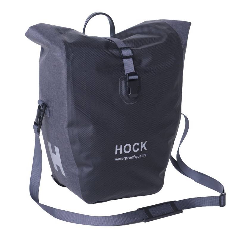Hock Fahrrad-Gepäcktasche Rain-Pack schwarz/grau, schwarz