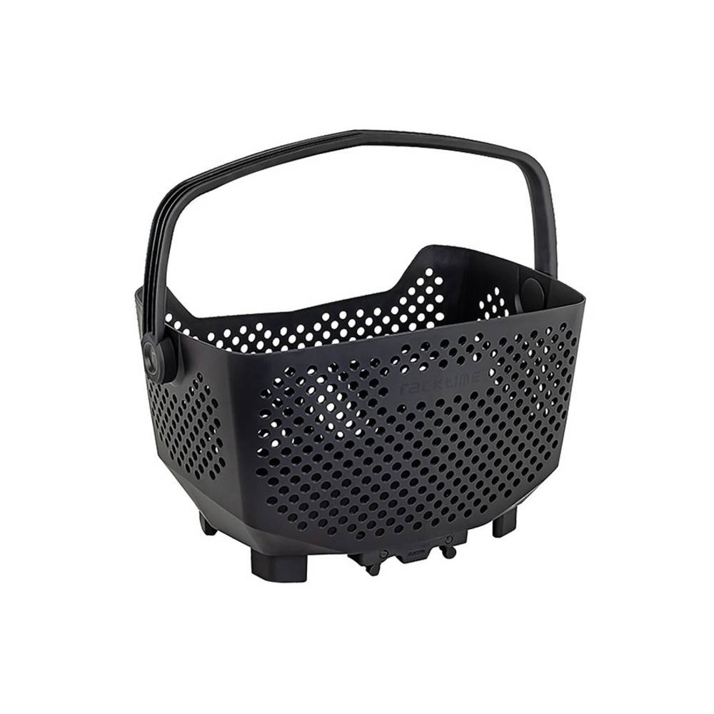 Racktime System Korb "Baskit Edge", 20 Liter, 43 x 24 x 29 cm, mit SnapitAdapter, schwarz
