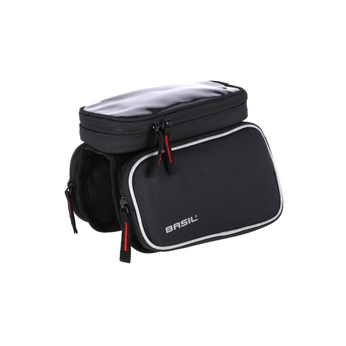 Basil Rahmentasche Sport Design Oberrohr,wasserabweisend, 1,5 Ltr., schwarz