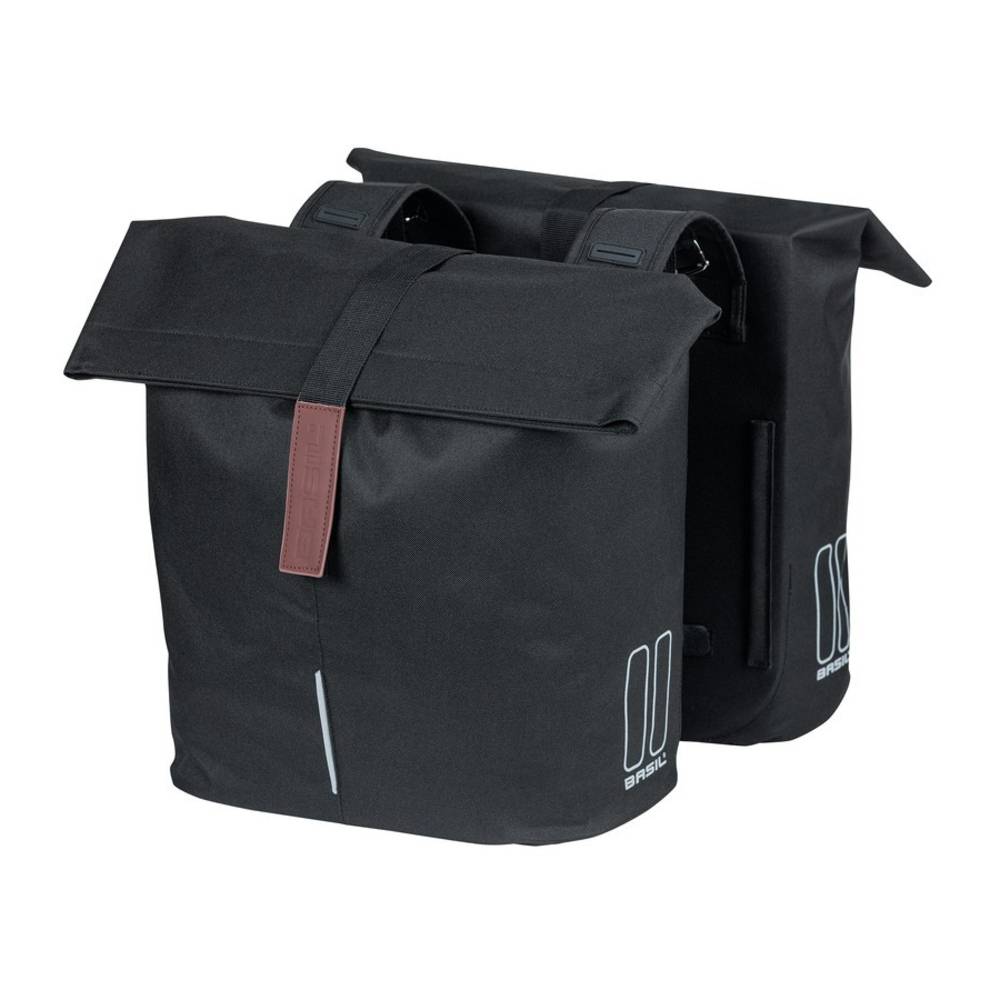 Basil Doppelpacktasche City, 30x18x49cm, schwarz