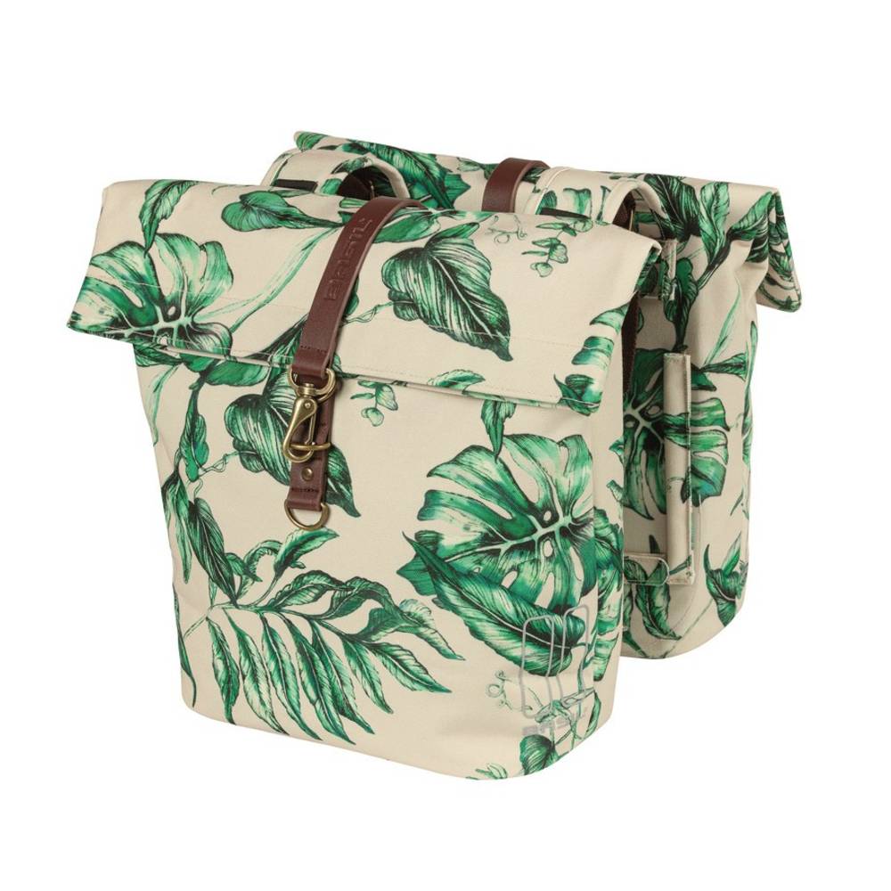 Basil Doppelpacktasche Ever-Green sandshell beige, 28x16x35cm, beige