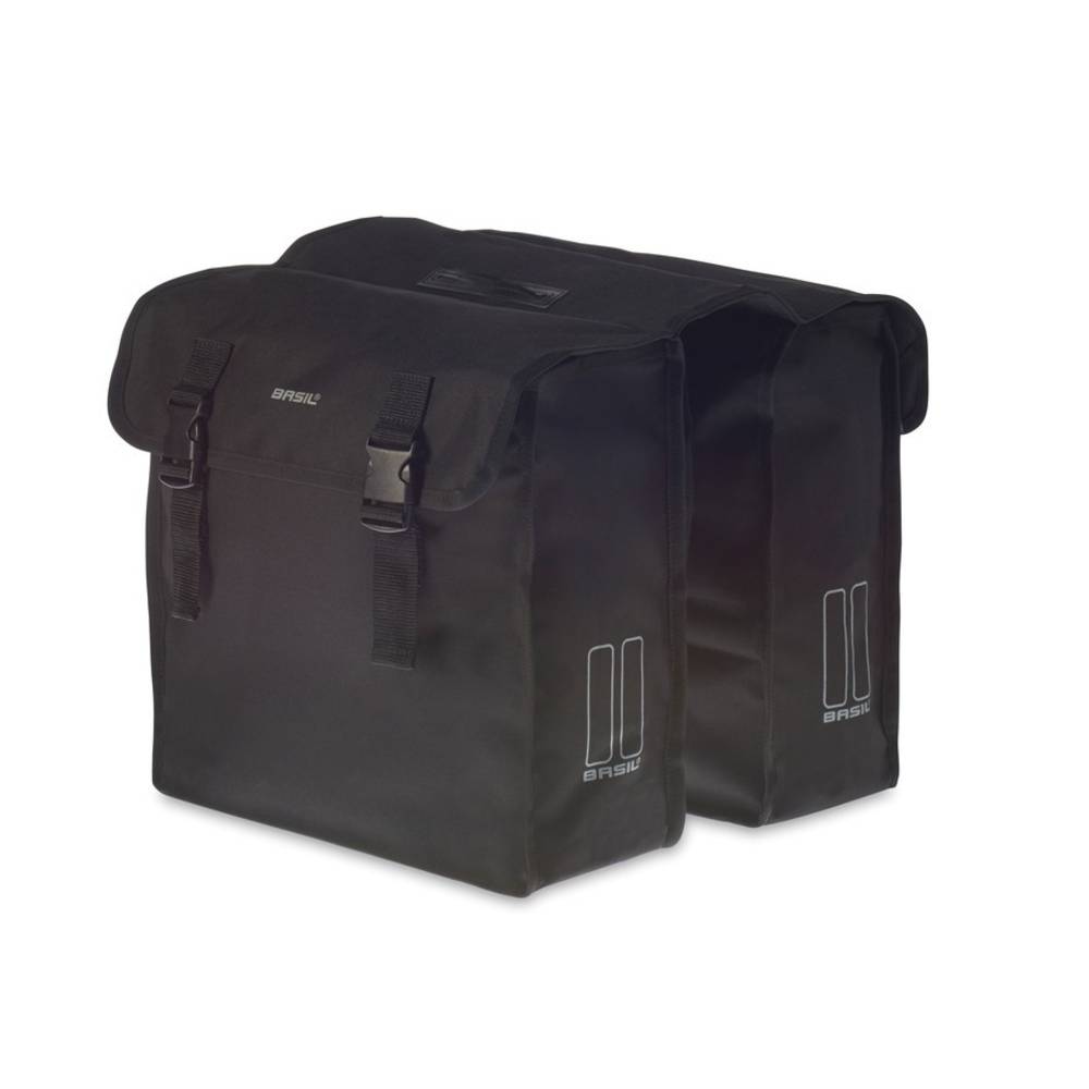 Basil Doppelpacktasche Mara XL, 36x14x42,5cm, 35 ltr, schwarz