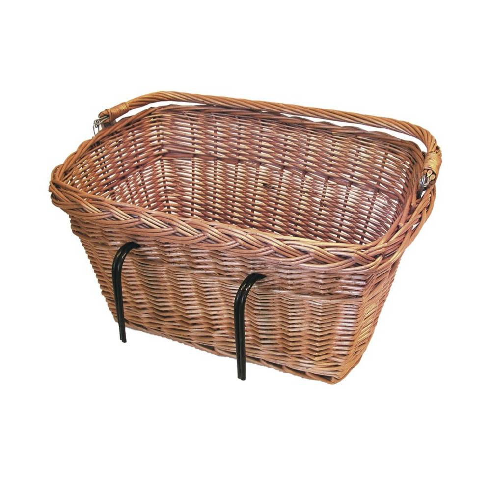 Basil Weiden-Korb Davos 33,5x48x25,5cm, natur, Haken vorn/hinten, natur