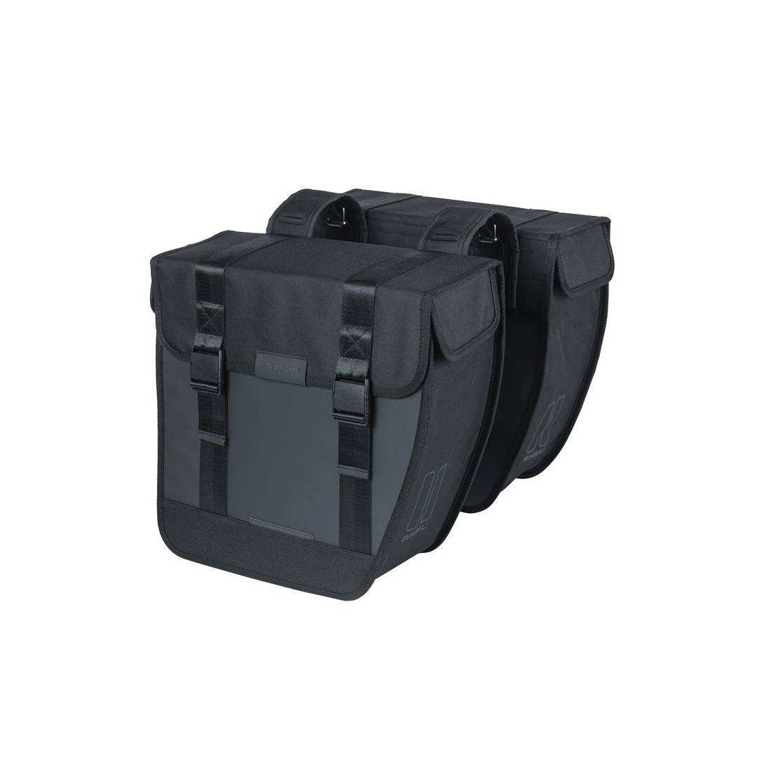 Basil Doppelpacktasche Tour XL , 34x14x34cm, 35 ltr wasserdicht, schwarz