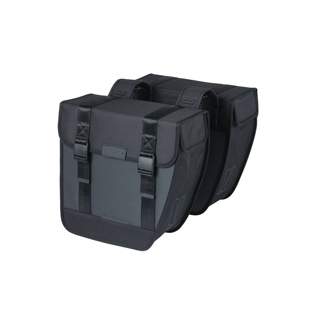 Basil Doppelpacktasche Tour , 34x14x34cm, 28 ltr wasserdicht, schwarz