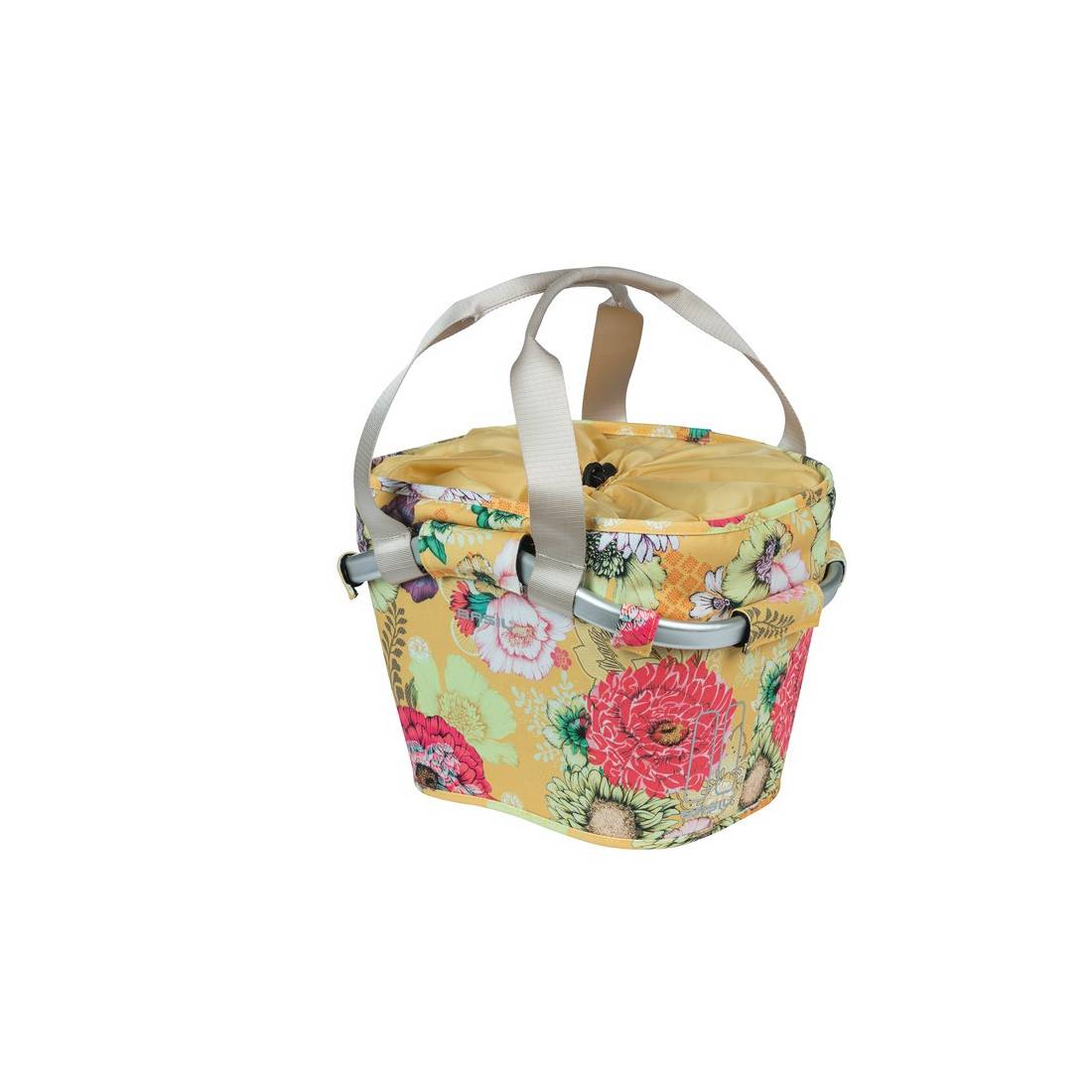 Basil City-Tasche Bloom Field carry all honey yellow, 15ltr, 27x37x25 cm, bunt