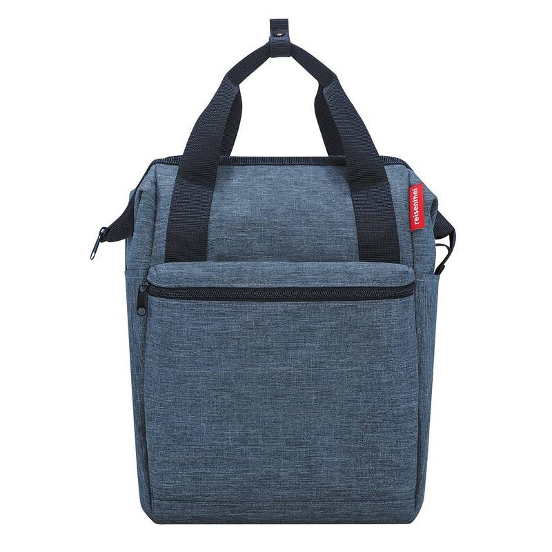 KLICKfix Gepäckträgertasche ROOMY GT 25x40x17cm, 12ltr,1000g, twist blue