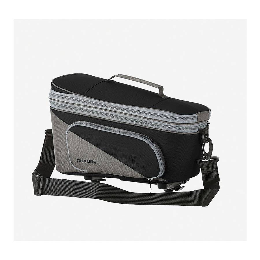 Racktime System Tasche "Talis Plus 2.0", mit Snapit Adapter 2.0, schwarz/grau
