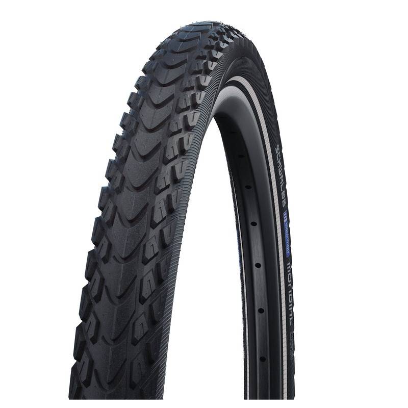 Schwalbe Draht-Reifen "Marathon Mondial" HS428, 28x1.40" (37-622), SSkin DD TRSC, schwarz/reflex