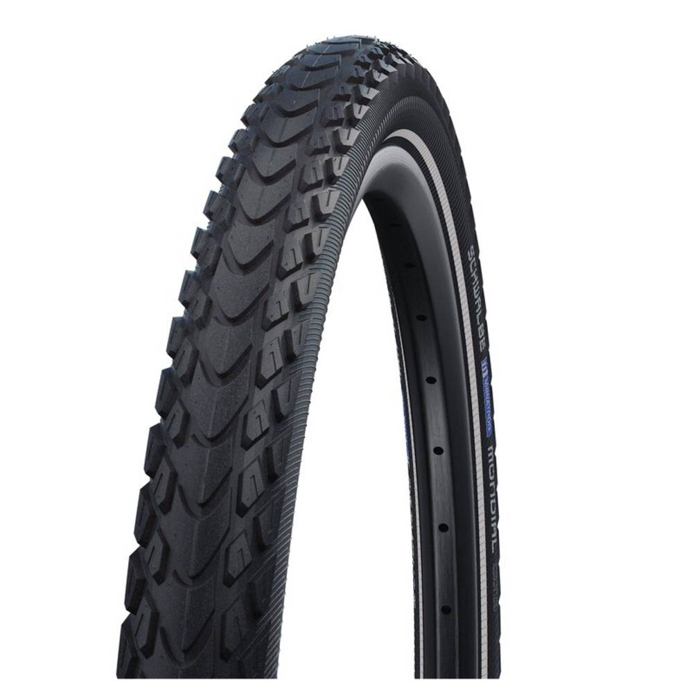 Schwalbe Falt-Reifen "Marathon Mondial" HS428, 27.5x2.00" (50-584), SnSkin DD TSC, schwarz/reflex
