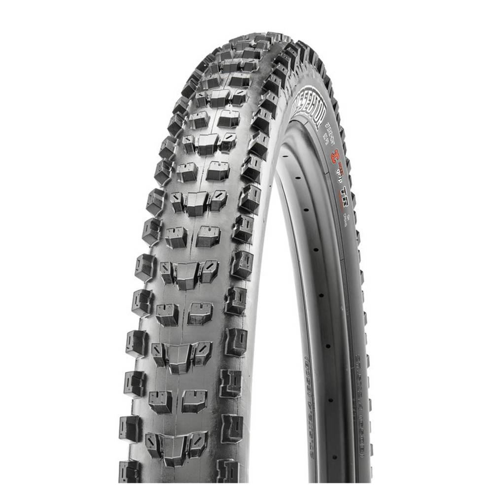 Maxxis Falt-Reifen "Dissector" DH WT TLR, 27.5x2.40" (61-584), 3C Maxx Grip, schwarz