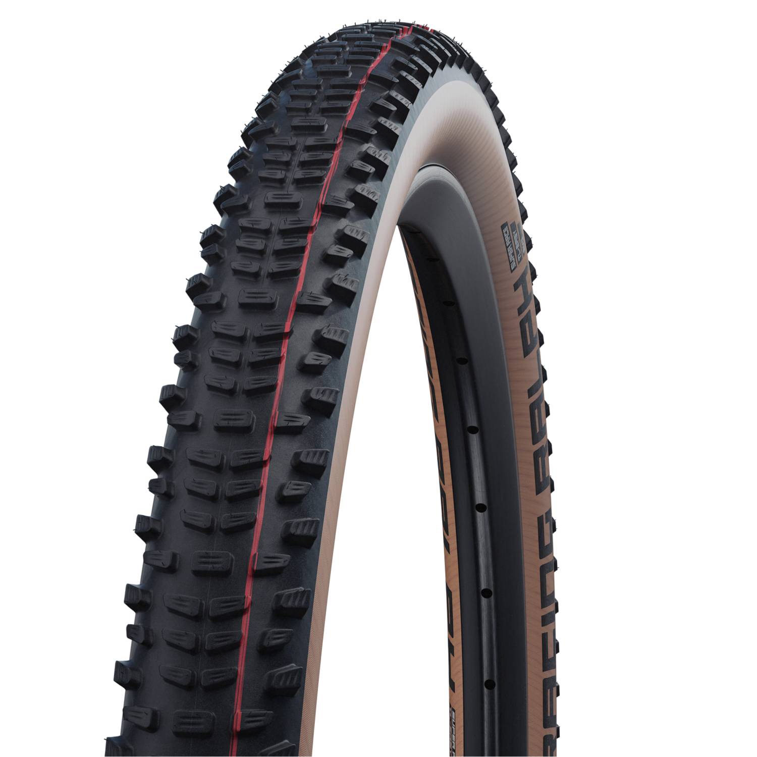 Schwalbe 29" Falt-Reifen "Racing Ralph" HS490 SR, 29x2.25" (57-622), Evo TLE AddSP, schwarz/transparent