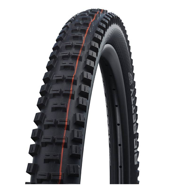 Schwalbe 27.5" Falt-Reifen "Big Betty" HS608, 27.5x2.8" (70-584), SSk ST TLE Evo AdxSft, schwarz