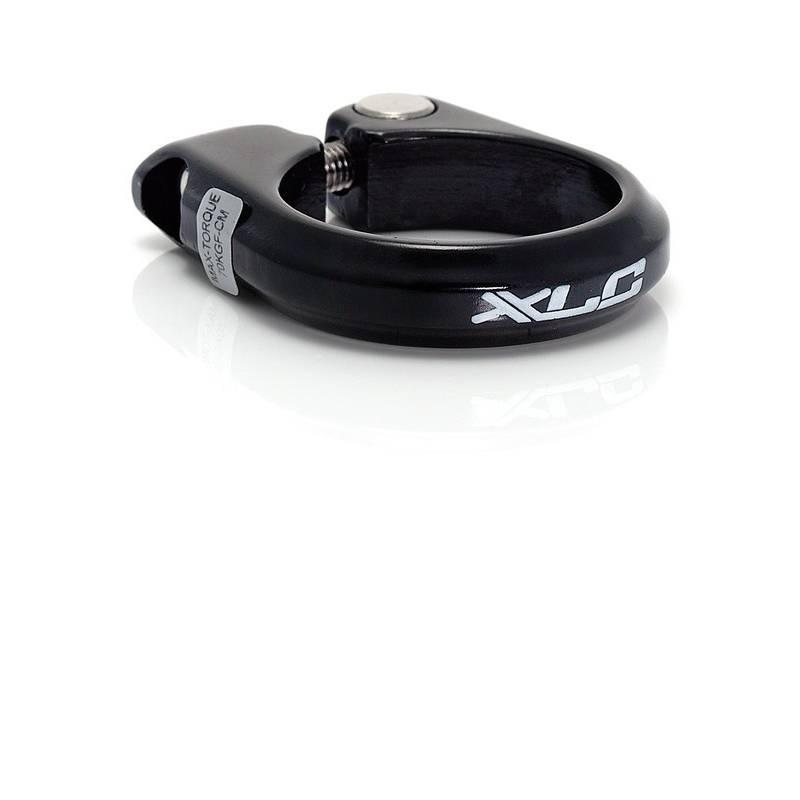 XLC Sattelstütz-Klemmring PC-B02 Ø 31,8 mm, Alu, mit Innensechskant, schwarz