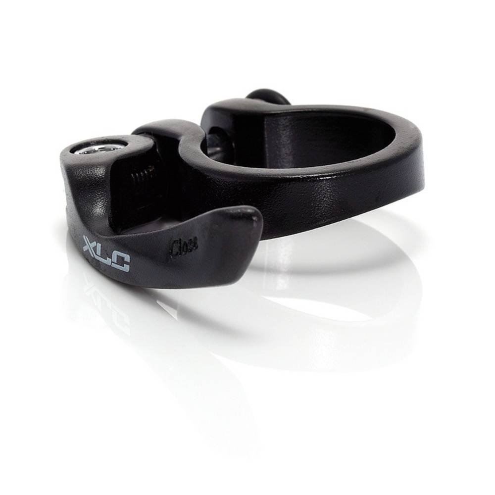 XLC PC-L01 Sattelstütz-Klemmring PC-L01 Ø 34,9mm,Alu,mit Schnellspanner, schwarz