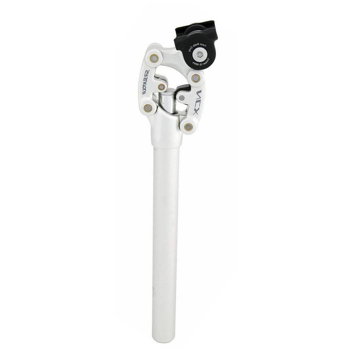 SR Suntour SP12-NCX Federsattelstütze Ø 27,2mm, 350mm, Feder mittel, silber