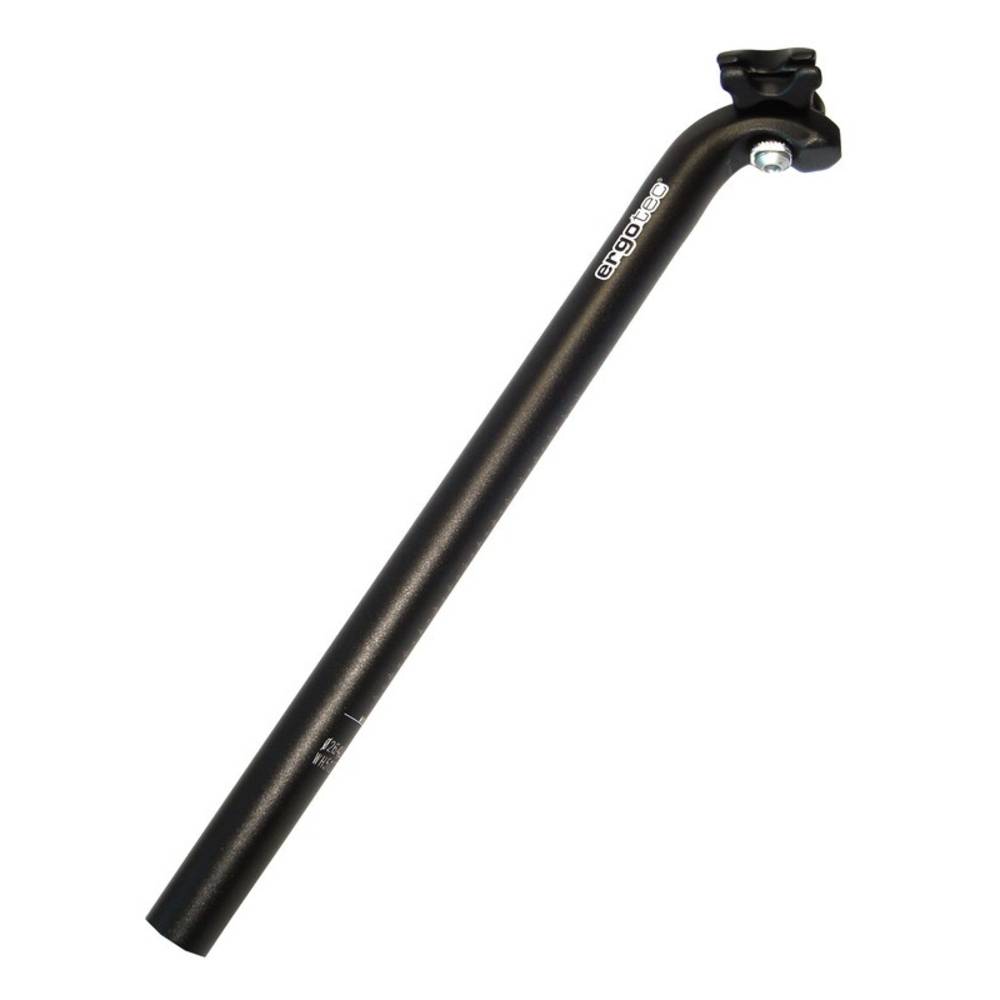 ergotec 57787001 Patentsattelstütze Hook Ø 28,6mm, 400mm, Alu, schwarz