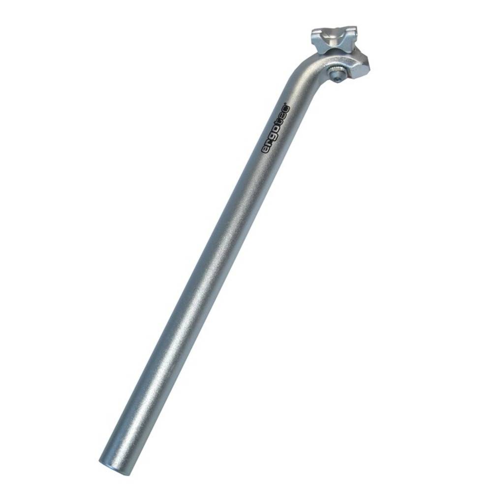 ergotec 57772001 Patentsattelstütze Hook Ø 27,2mm, 400mm, silber, Alu, silber