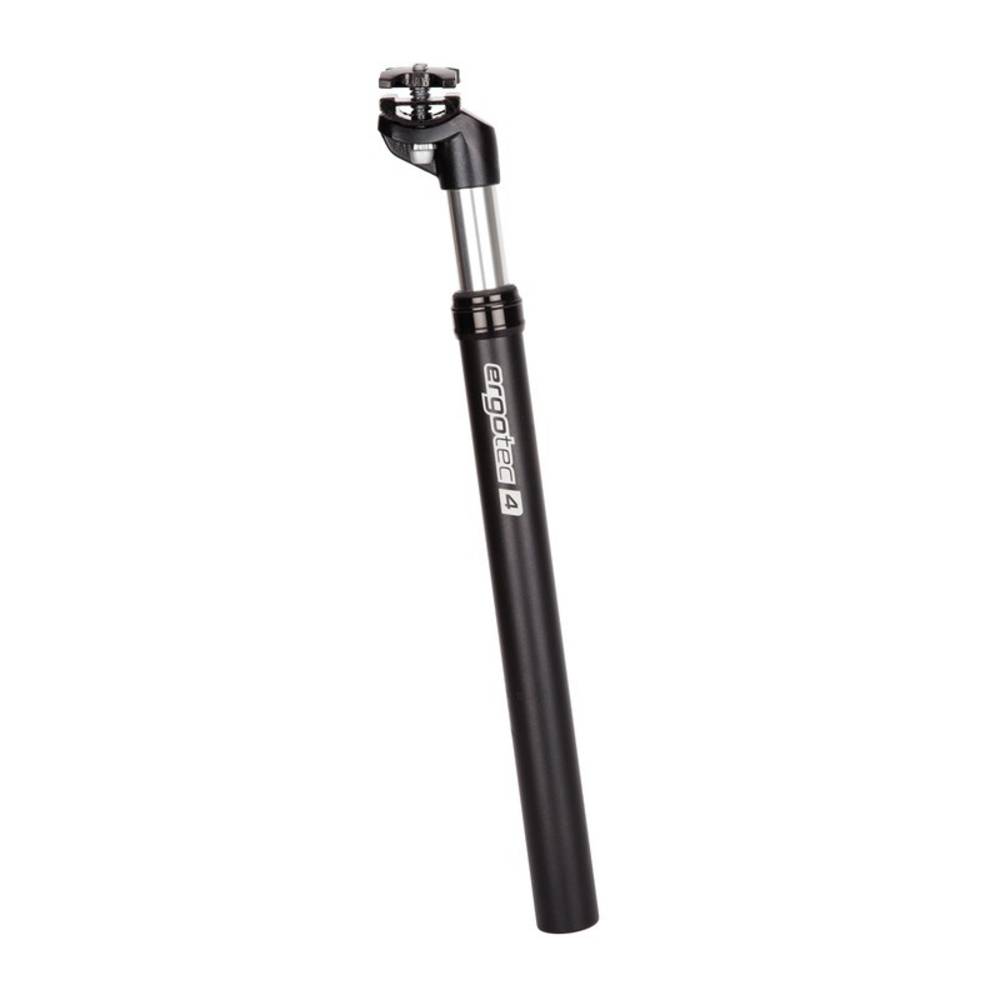 ergotec Teleskop-Sattelstütze SP-4.1 Ø 27,2mm 350mm schwarz Alu verstellbar, schwarz