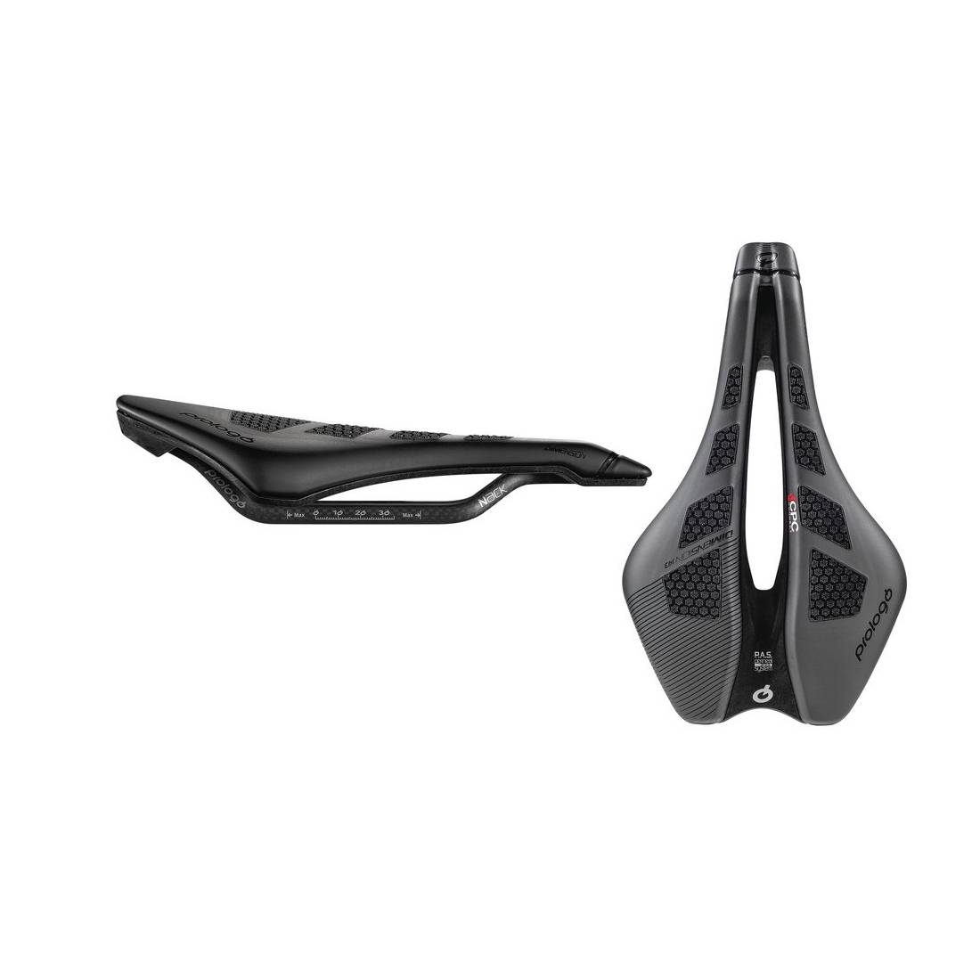 prologo Sattel Dimension 143 CPC Nack schwarz Unisex 245x143mm ca.159g, schwarz (1 Stück)