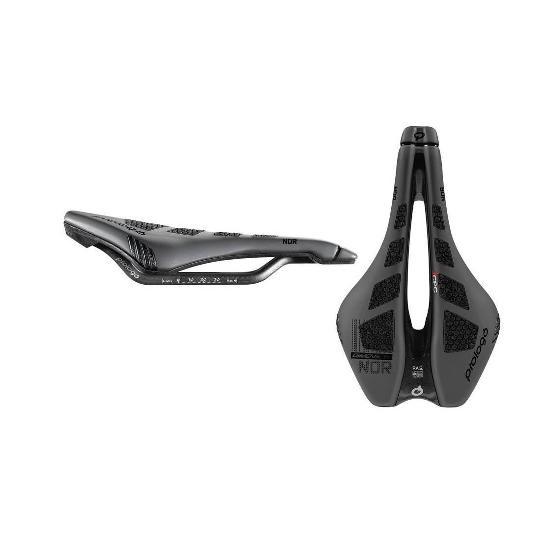 prologo Sattel Dimension NDR143 CPC Nack anthraz/schwarz Unisex 245x143mm ca.169g, schwarz